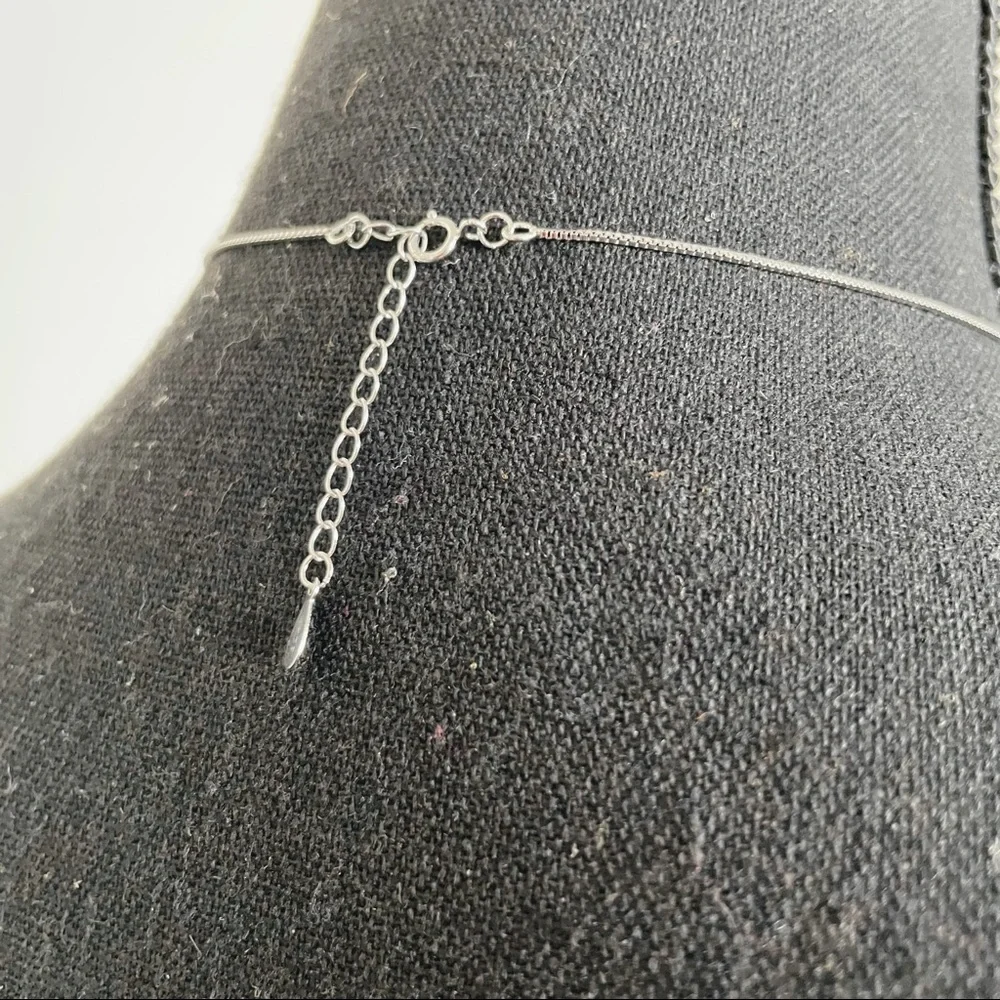 NIB 💕 Sterling Silver 925 Eiffel Tower Trendy Necklace - Picture 7 of 7